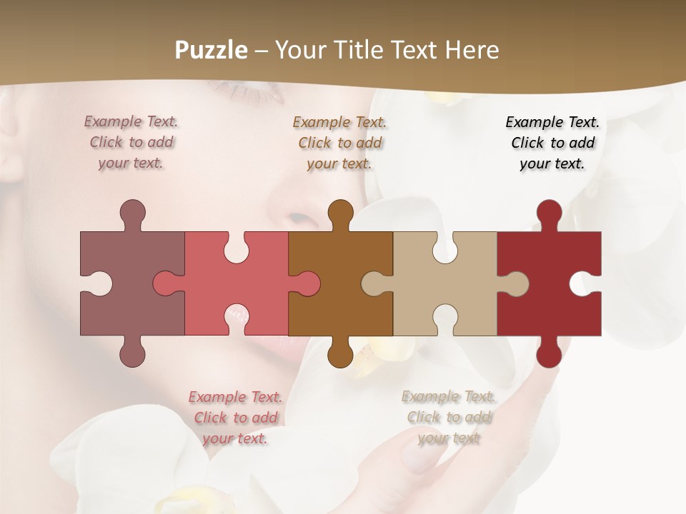 Blond Blonde  PowerPoint Template