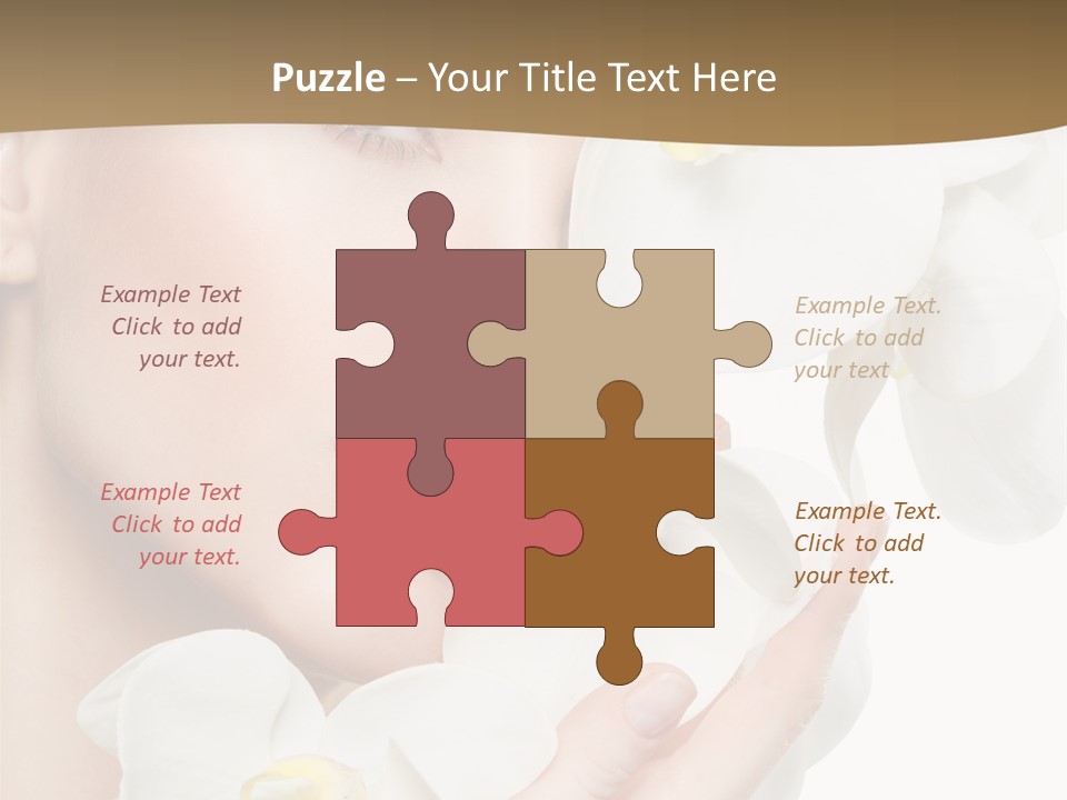 Blond Blonde  PowerPoint Template