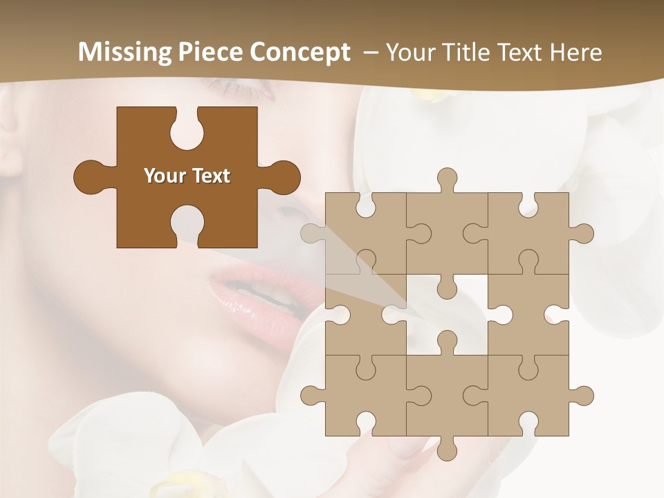 Blond Blonde  PowerPoint Template