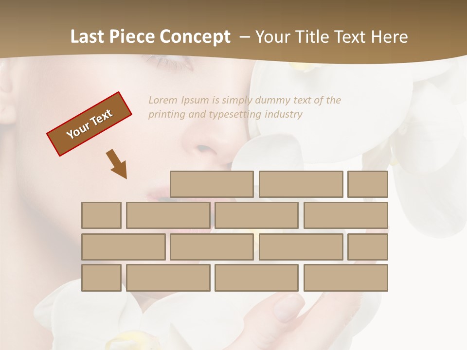 Blond Blonde  PowerPoint Template