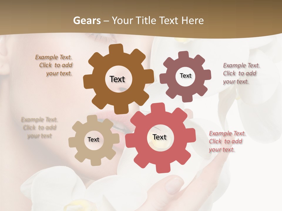 Blond Blonde  PowerPoint Template