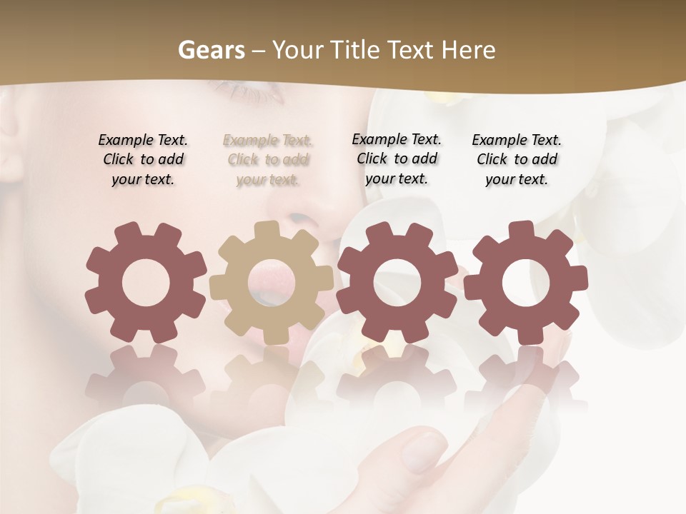 Blond Blonde  PowerPoint Template