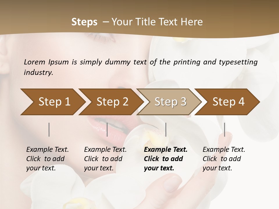 Blond Blonde  PowerPoint Template