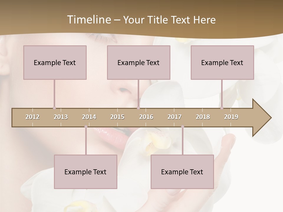 Blond Blonde  PowerPoint Template