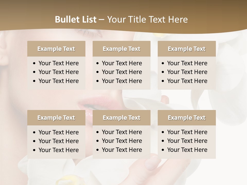 Blond Blonde  PowerPoint Template