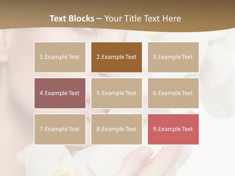 Blond Blonde  PowerPoint Template