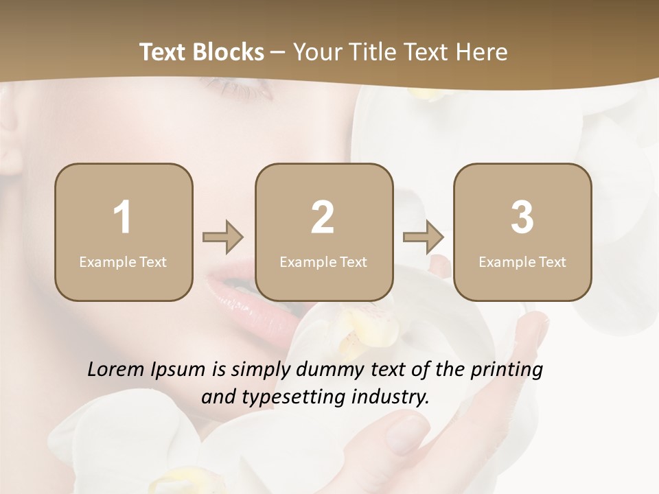 Blond Blonde  PowerPoint Template