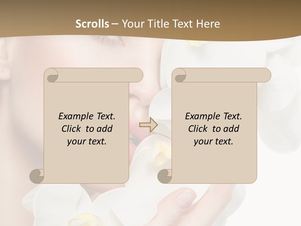 Blond Blonde  PowerPoint Template