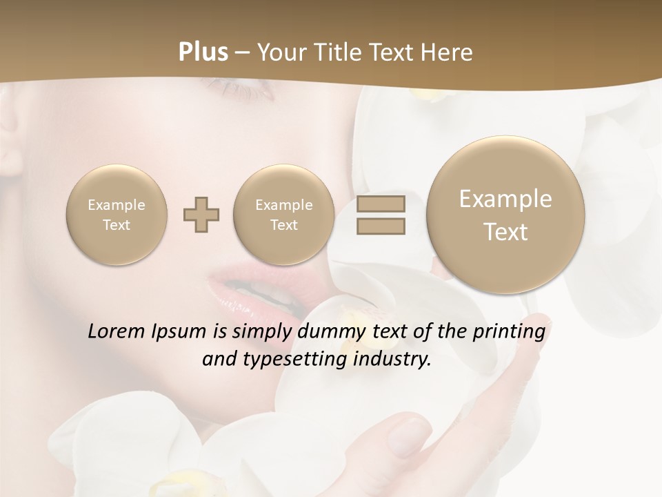 Blond Blonde  PowerPoint Template