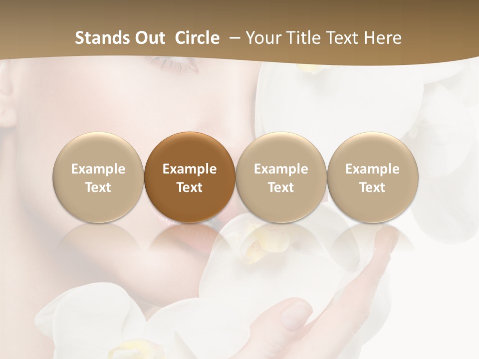 Blond Blonde  PowerPoint Template