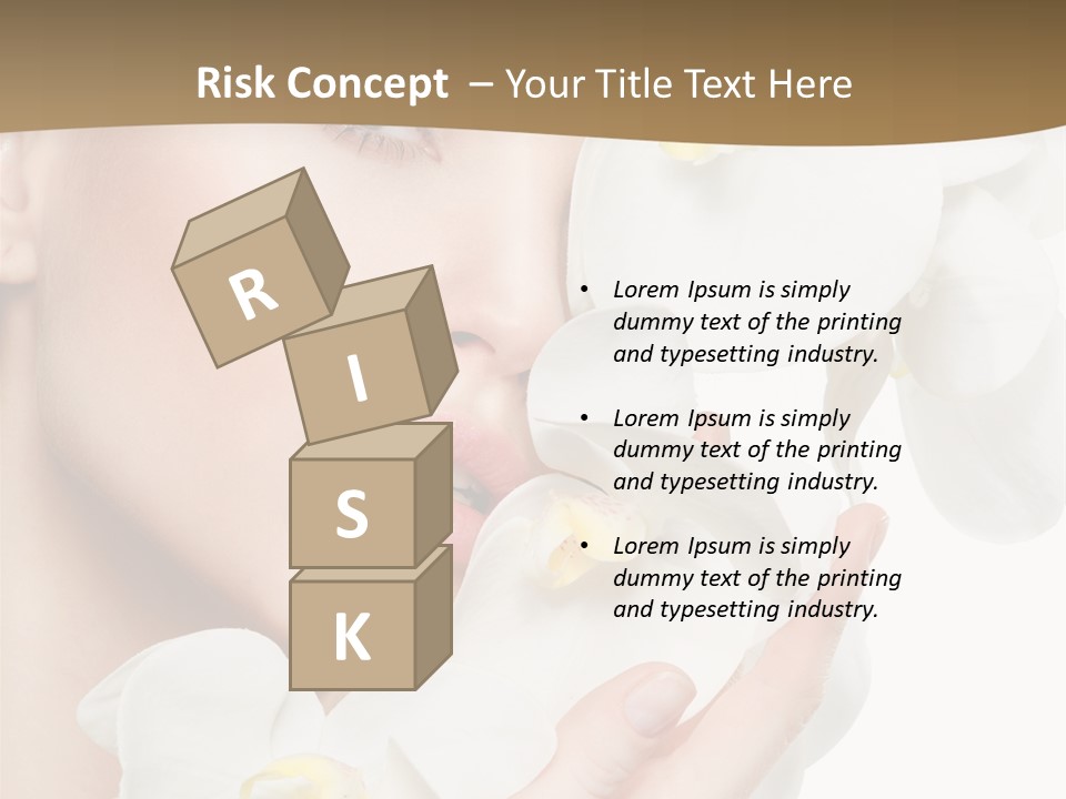 Blond Blonde  PowerPoint Template