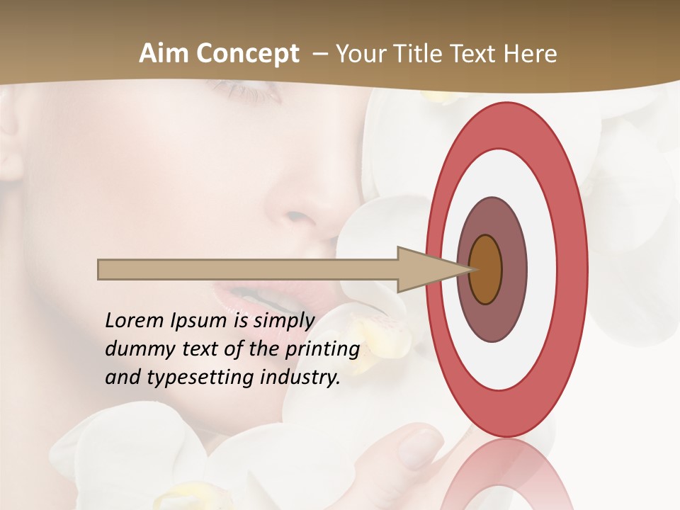 Blond Blonde  PowerPoint Template