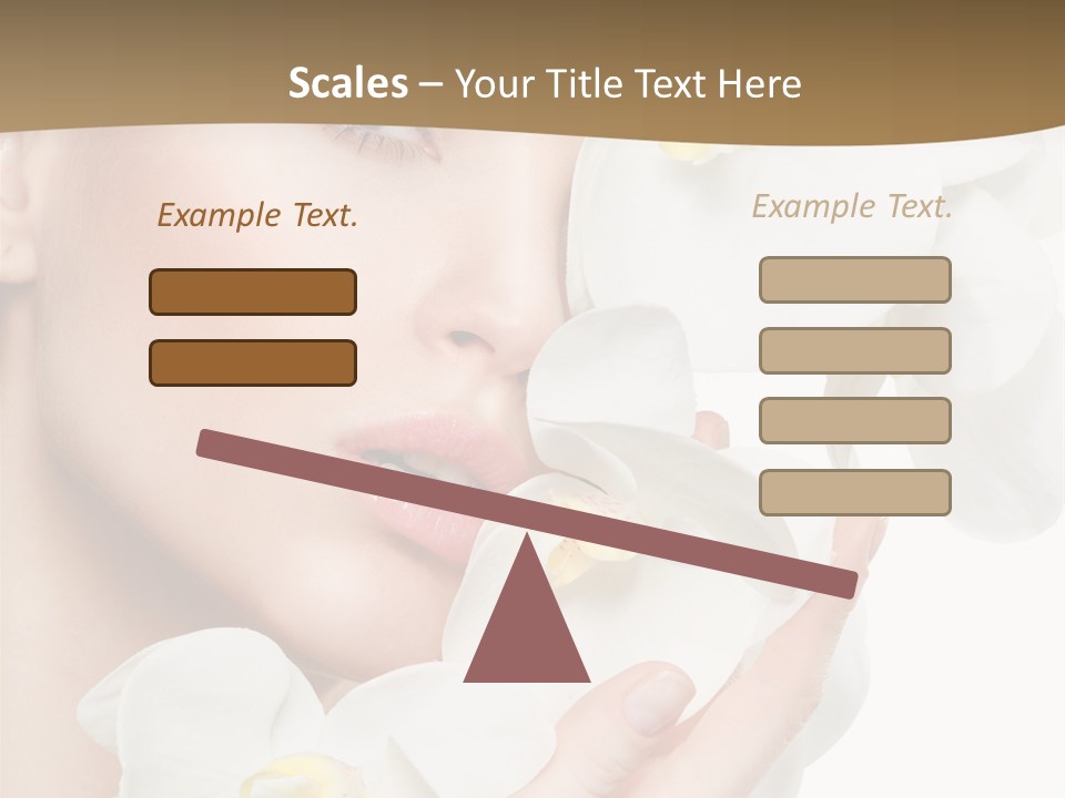 Blond Blonde  PowerPoint Template