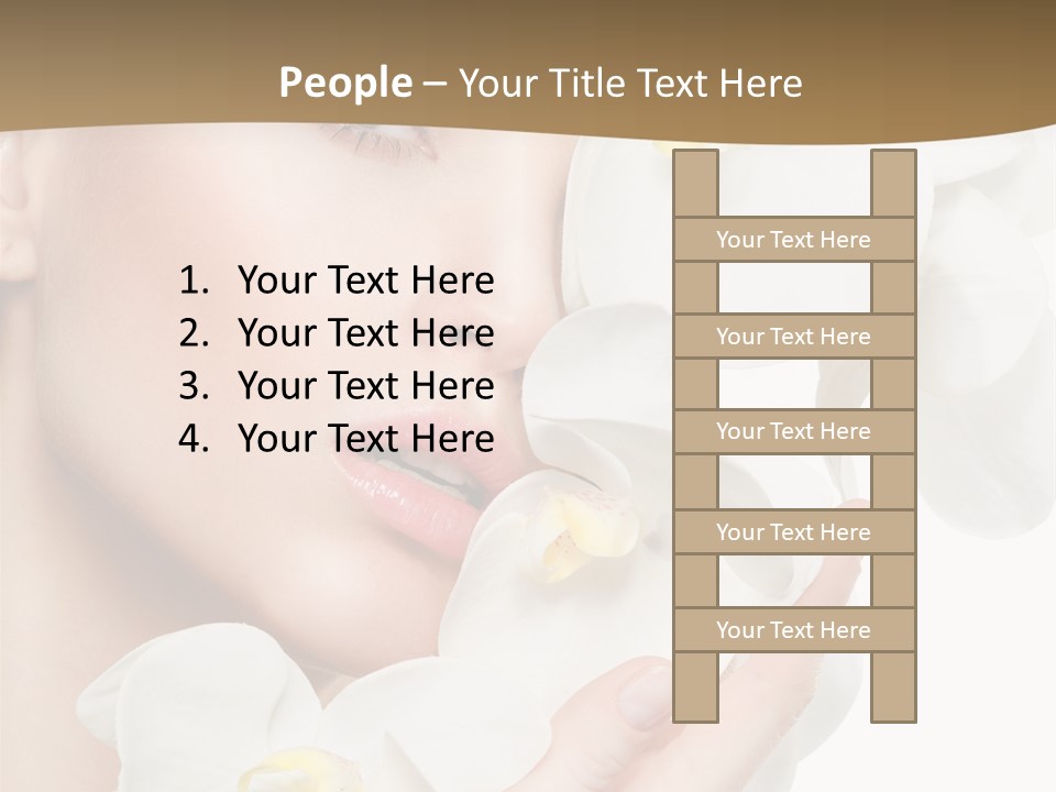 Blond Blonde  PowerPoint Template