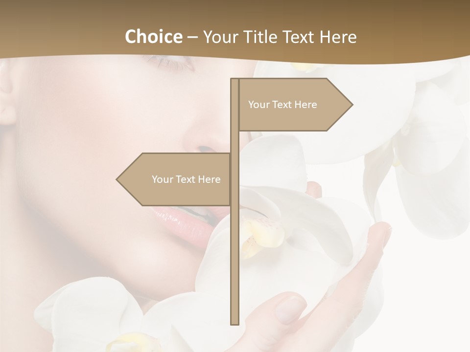 Blond Blonde  PowerPoint Template