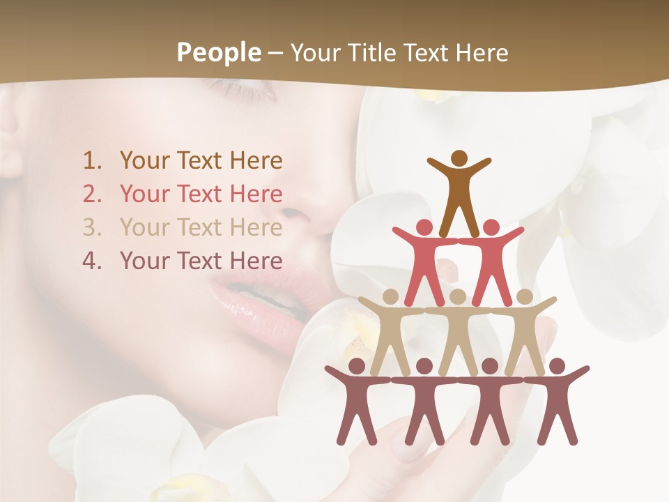 Blond Blonde  PowerPoint Template