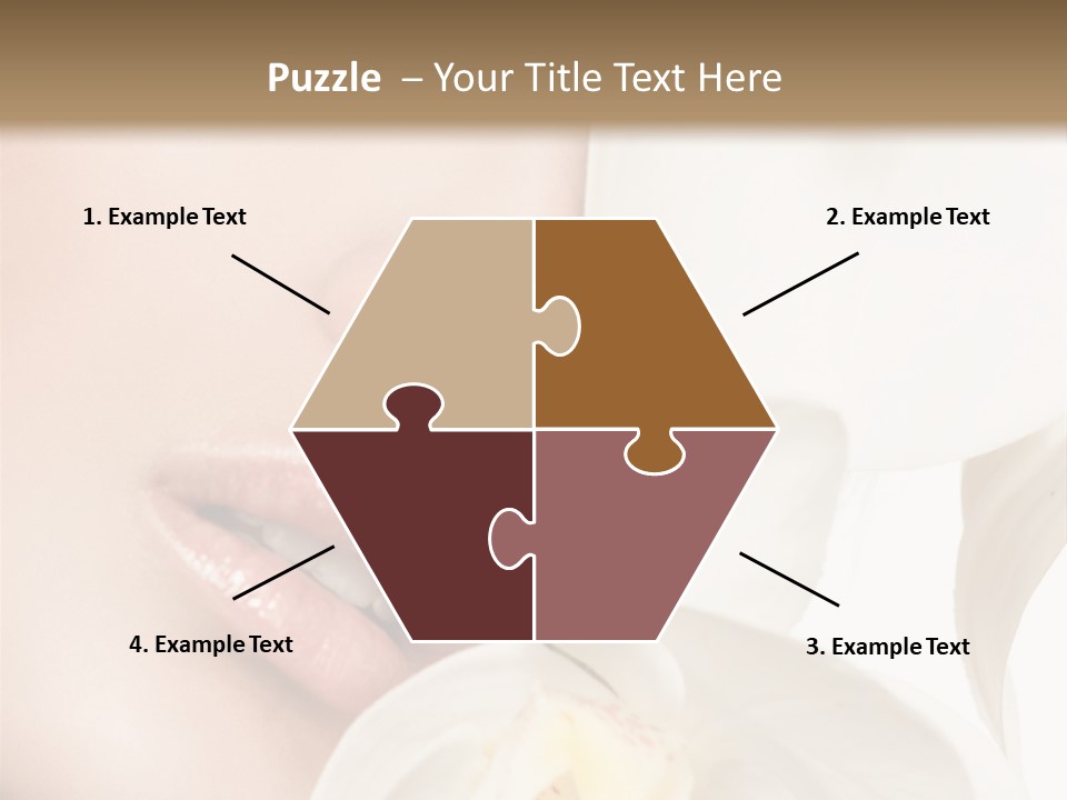 White Wellness Beauty PowerPoint Template