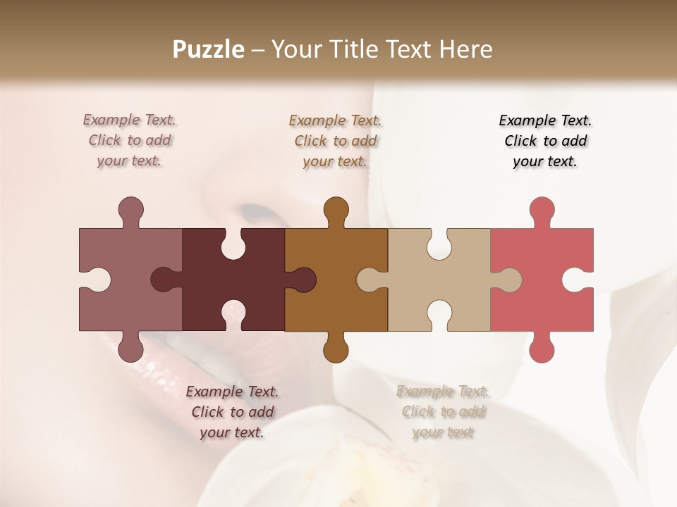 White Wellness Beauty PowerPoint Template