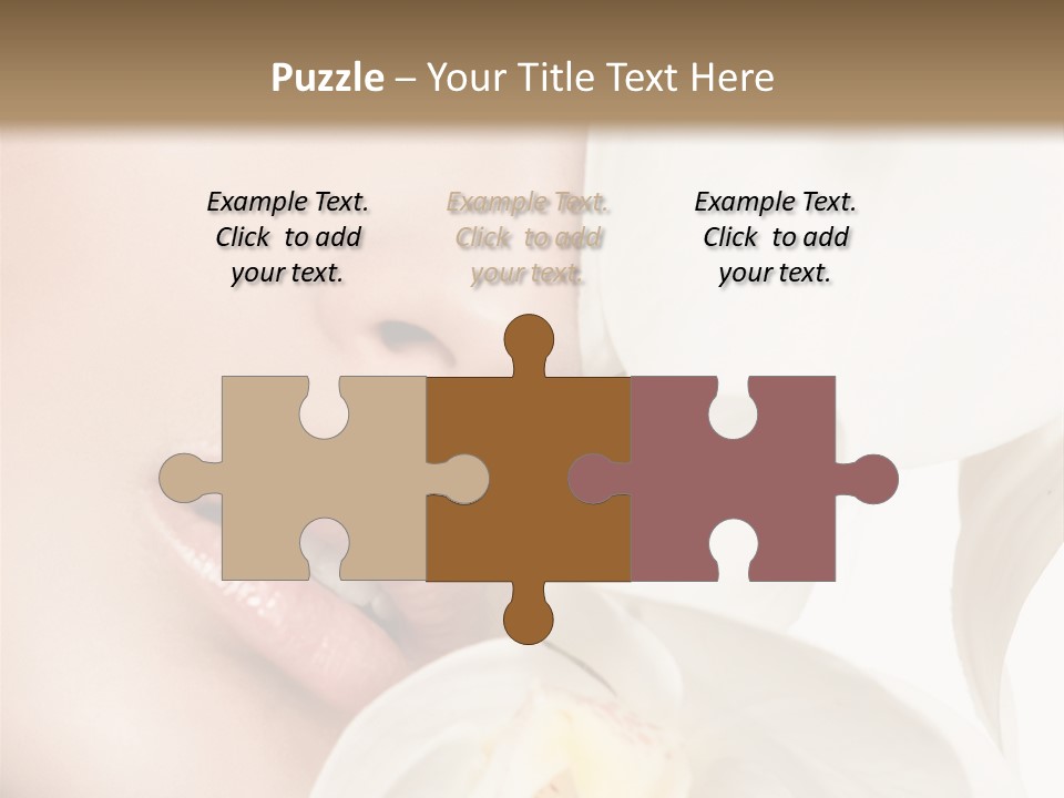 White Wellness Beauty PowerPoint Template