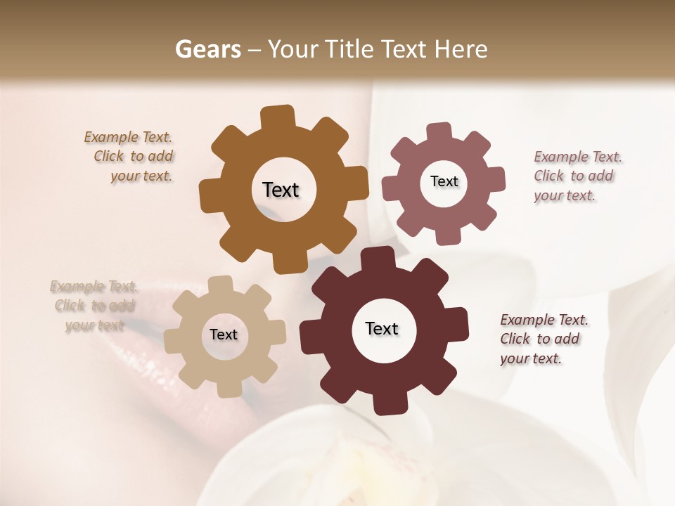 White Wellness Beauty PowerPoint Template