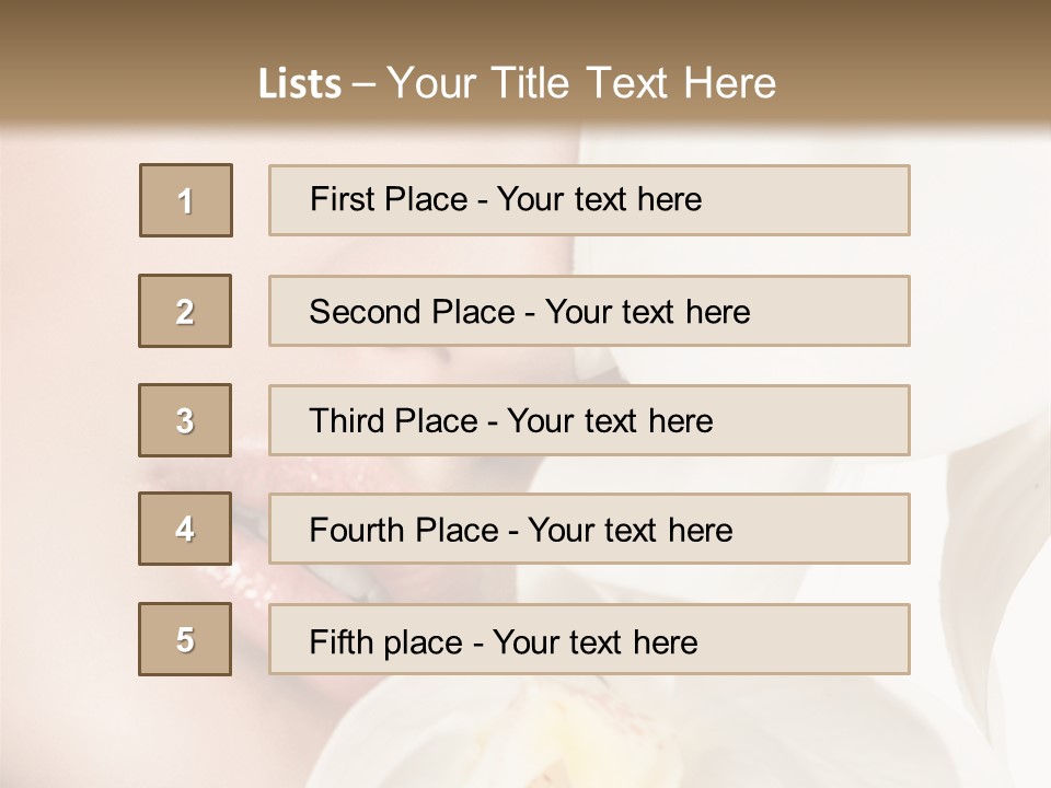 White Wellness Beauty PowerPoint Template
