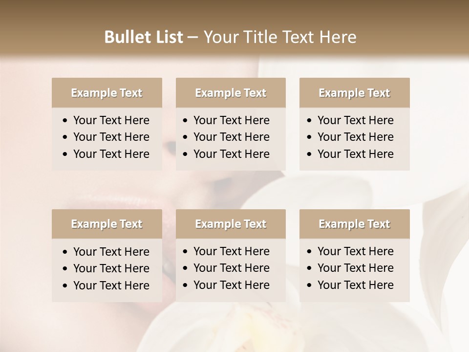 White Wellness Beauty PowerPoint Template