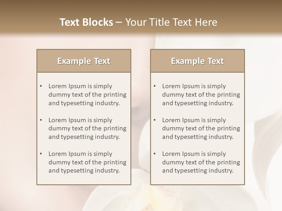 White Wellness Beauty PowerPoint Template