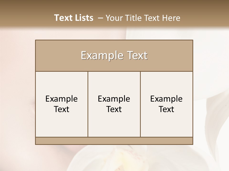 White Wellness Beauty PowerPoint Template
