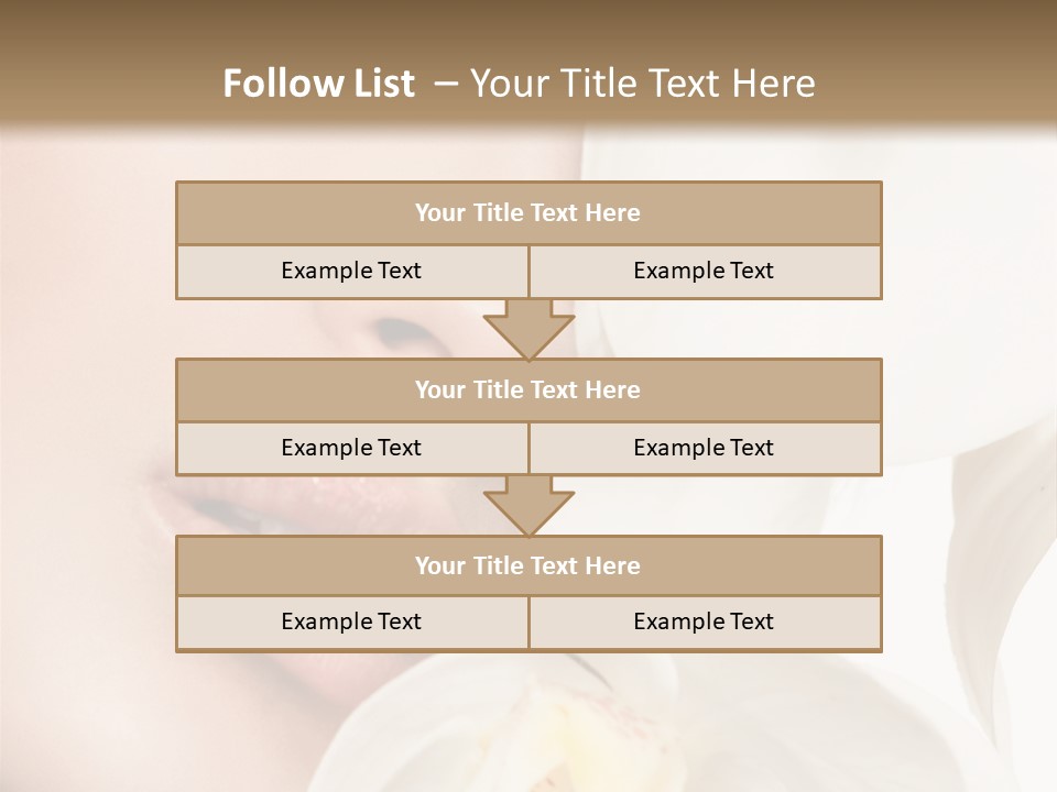 White Wellness Beauty PowerPoint Template