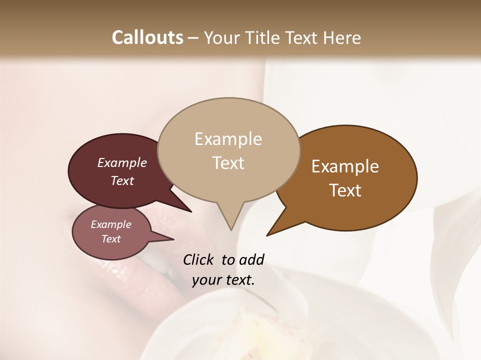 White Wellness Beauty PowerPoint Template