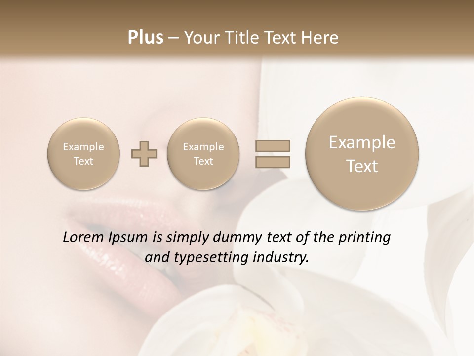 White Wellness Beauty PowerPoint Template