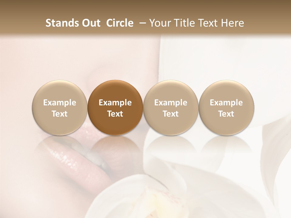 White Wellness Beauty PowerPoint Template