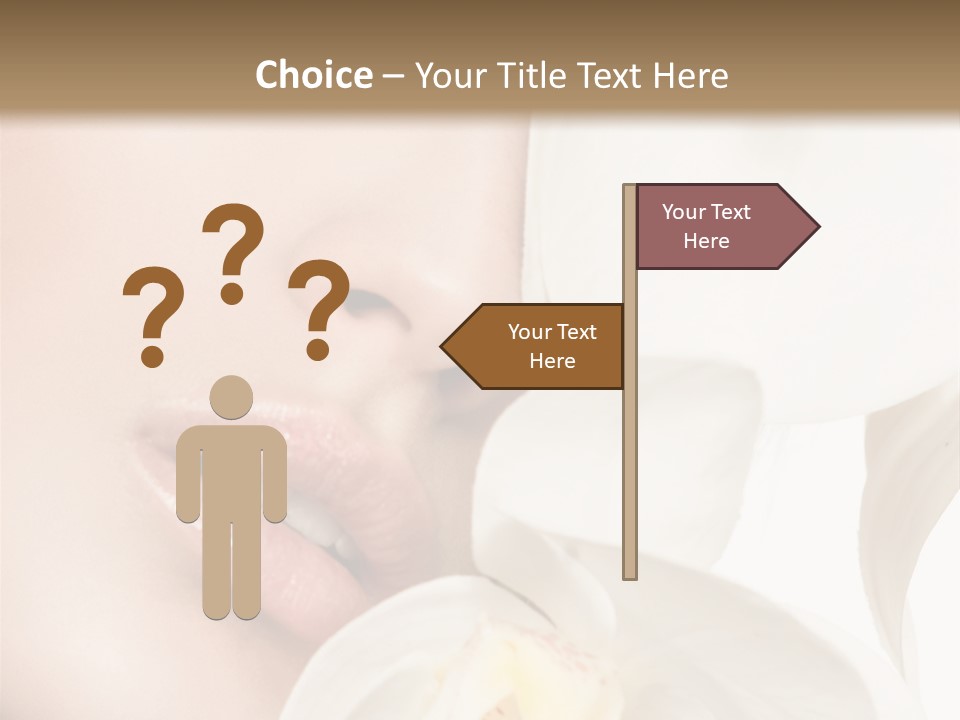 White Wellness Beauty PowerPoint Template