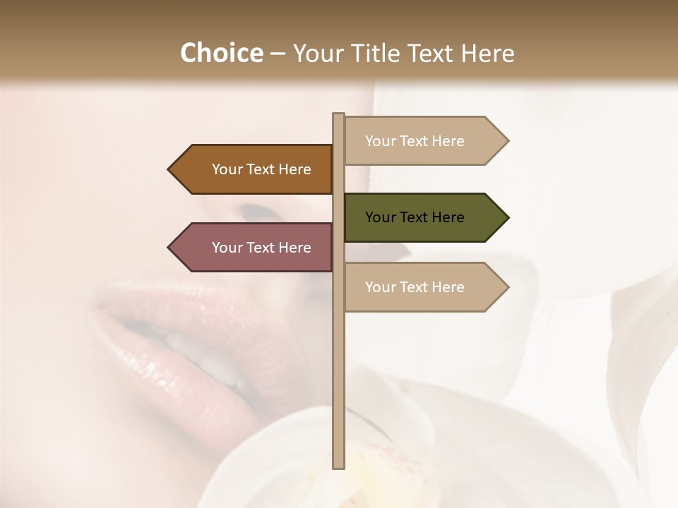 White Wellness Beauty PowerPoint Template