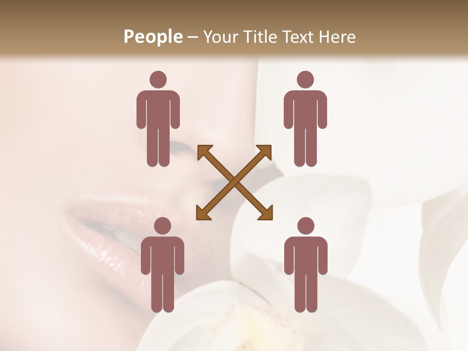 White Wellness Beauty PowerPoint Template