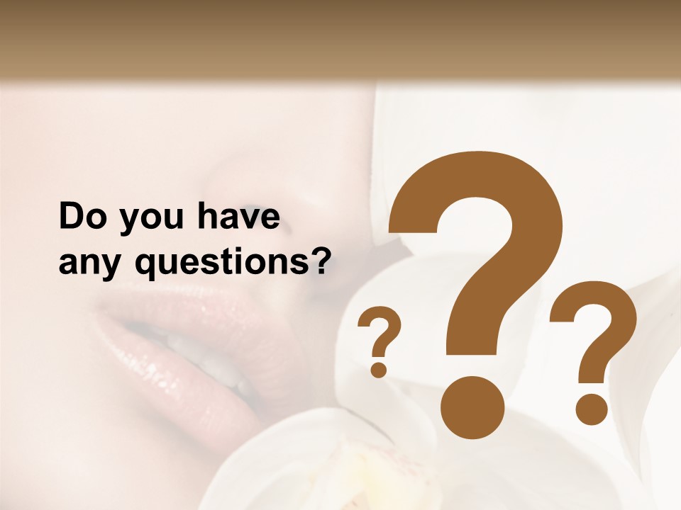 White Wellness Beauty PowerPoint Template