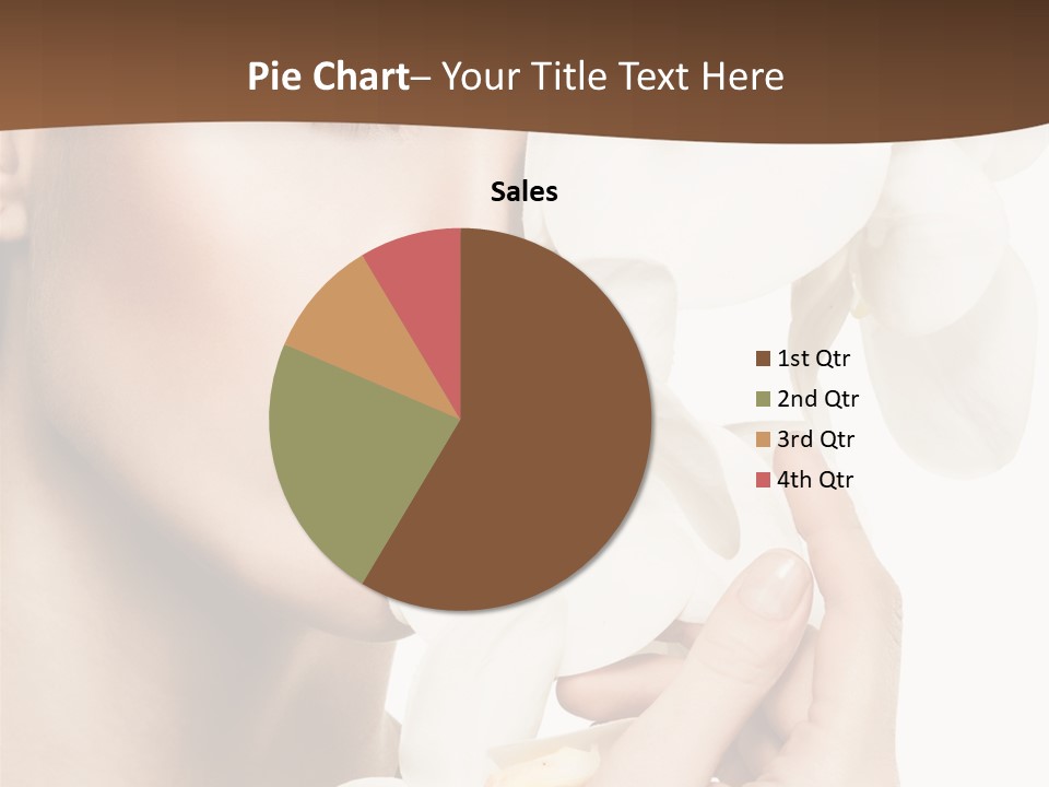White Head Cosmetics PowerPoint Template