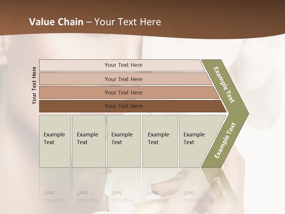White Head Cosmetics PowerPoint Template