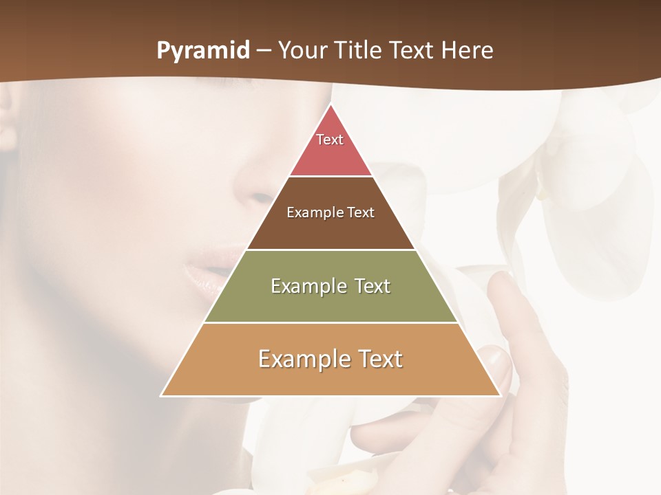 White Head Cosmetics PowerPoint Template