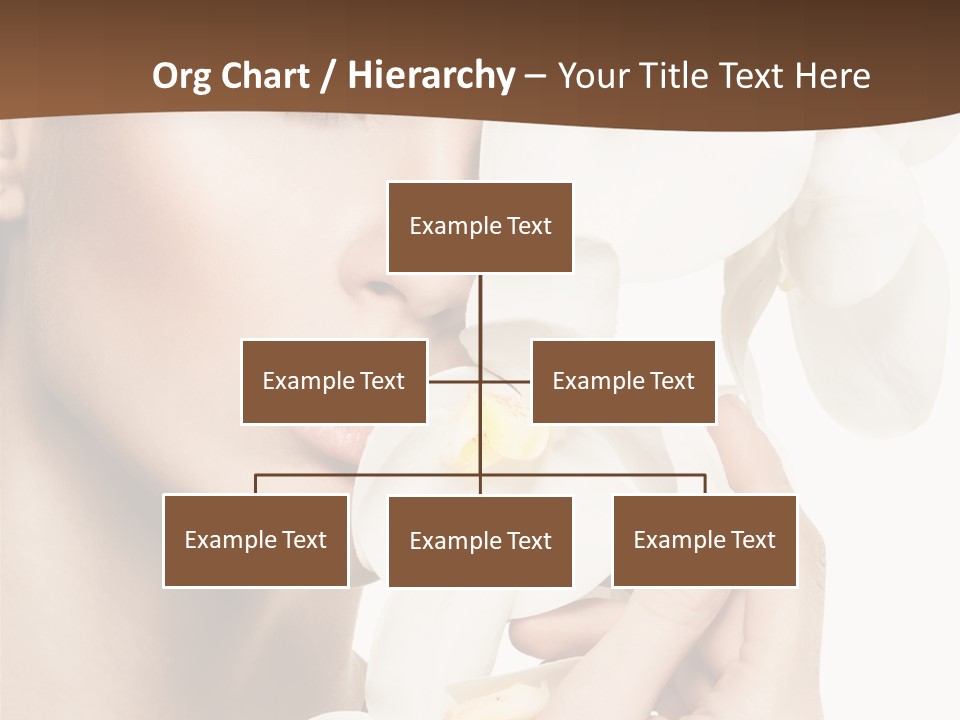 White Head Cosmetics PowerPoint Template