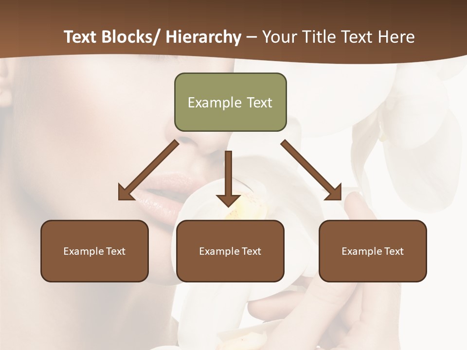 White Head Cosmetics PowerPoint Template