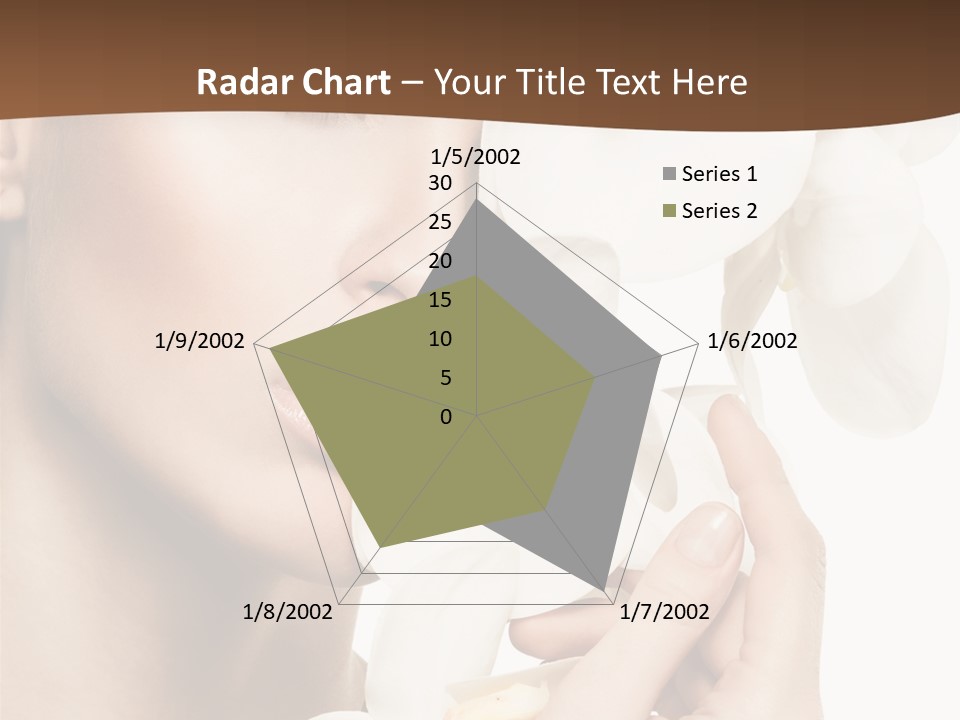 White Head Cosmetics PowerPoint Template