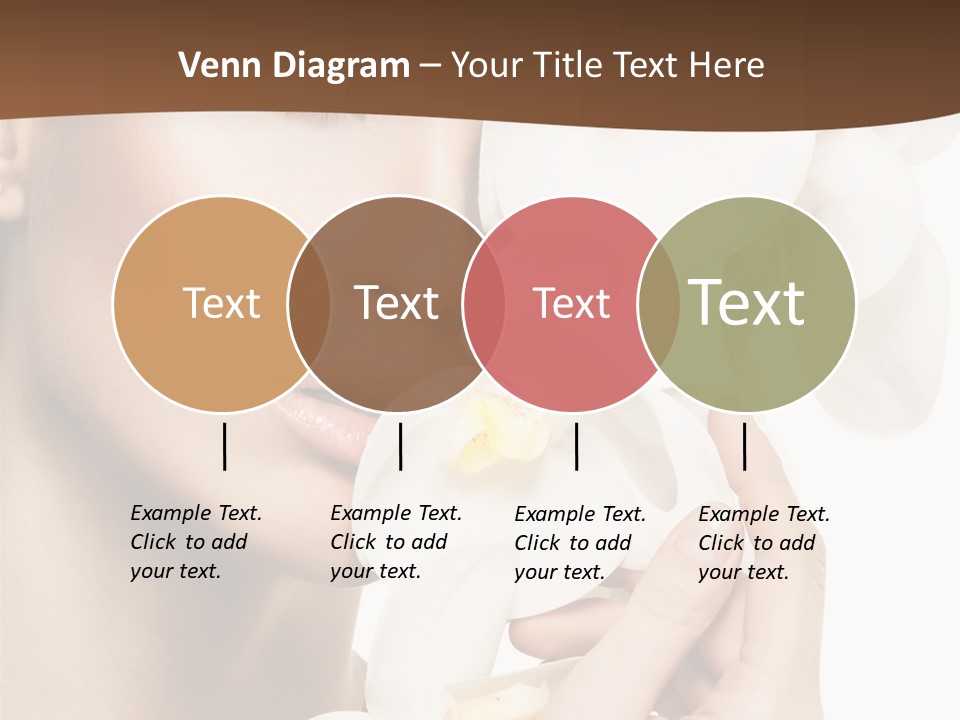 White Head Cosmetics PowerPoint Template