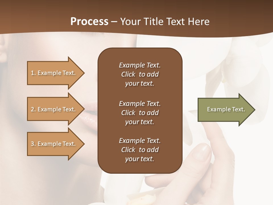 White Head Cosmetics PowerPoint Template