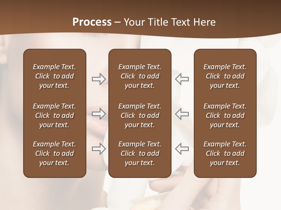 White Head Cosmetics PowerPoint Template