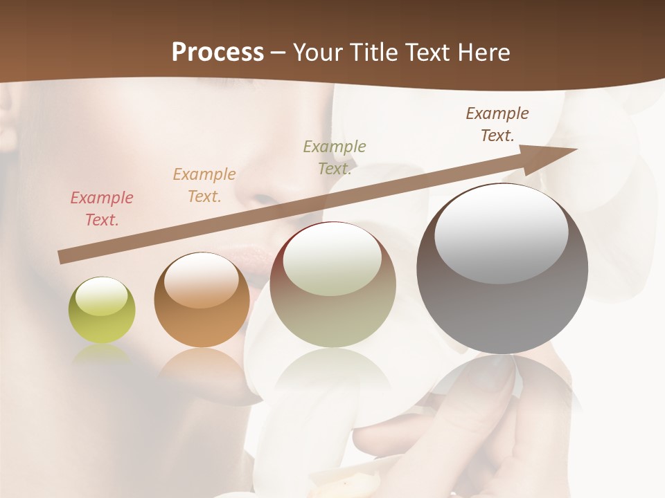 White Head Cosmetics PowerPoint Template