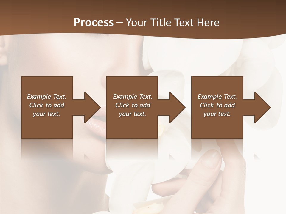 White Head Cosmetics PowerPoint Template
