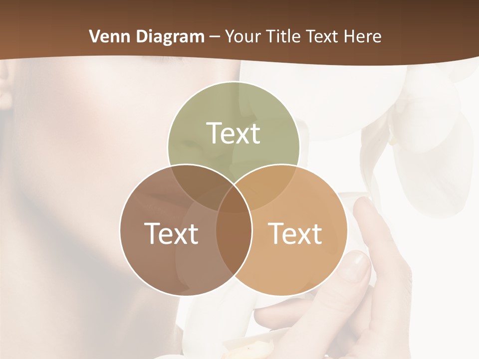 White Head Cosmetics PowerPoint Template