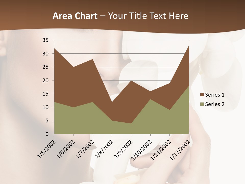 White Head Cosmetics PowerPoint Template