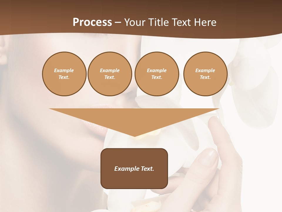 White Head Cosmetics PowerPoint Template